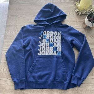 Navy Blue Jordan Hoodie